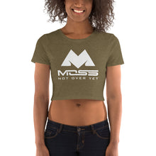 Load image into Gallery viewer, Moss Inc Shop Printed Women’s Crop Tee
